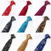 Bow Ties High Quality Silk Men Tie Chinese Gold Thread Embroidery Necktie 8CM Formal Business Wedding Party Gravata Gift