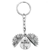 Keychains Sunflower Holiday Gift Keychain Pendant