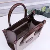 Luxury tote bag Designer Totes shoulder bags for women Retro cute mini handbag purse fashion casual messenger handbags lady Classic pattern Leather crossbody bags