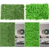 Flores decorativas 40 60 cm de planta artificial gramados paisagem capitão micro acessórios de parede fundo decoração de jardim de relva falsa