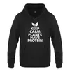 Sudaderas con capucha para hombre Keep Calm Plants Have Protein Sudaderas Hombre 2023 Sudadera con capucha de lana para hombre