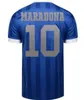 1978 1986 Retro Arjantin Futbol Formaları Klasik Vintage Maradona Futbol Gömlek Riquelme Crespo Tevez Ortega Camisa de Foot Jersey