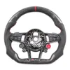 Auto Replacement Carbon Fiber Steering Wheel For Audi TT R8 Custom Racing Wheel