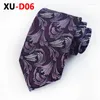 Cravates d'arc Marque de mode Matagorda 8cm Cravate Hommes Cravate Or Floral Cravate À La Main De Mariage Gravata Business Neckcloth