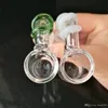 Narghilè Dischi di alta qualità Accessori per bong in vetro all'ingrosso, fumo di pipa ad acqua,