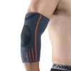 Gomitiere Ginocchiere Gomito Brace Support Arm Sleeve Pads Strap Arthritis Guard Bandage Wrap Band Gym Gomitiere lavorate a maglia per uomini e donne J230303