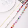 Choker Vedawas handgjorda pärlor med lerpärlor halsband för kvinnor flickor frö pärla blommor bohemiska smycken