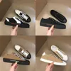 Luxe bio-gebaseerde rubberen schoenen sneakers heren bedrukte geruite afgedrukte letter geruit kalfsleer canvas schoenen katoen gabardine b platte schoenen casual schoenen sneakers