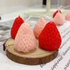 Kunstmatig fruit geurend huis in stijl Koreaanse ornamenten huwelijksgeschenken aardbeikaarsen