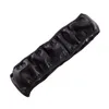 Ratthjul täcker 38 cm 15 "Black Universal Car Cover Protector Wrap Trim Artificial Leather Anti Slip Elastic Embioned