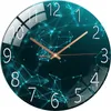 Wanduhren Uhren und Uhren Wohnzimmer Home Wanduhr Stummschaltung Kreative Quarzuhr Schlafzimmeruhr Dekoration Free Punch Wall Watch Wall 230303