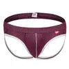 Unterhosen Herren Unterwäsche Slips Atmungsaktiv Mann Hochwertige Gay Brief Low Waist Underpanties Tanga Jockstrap Rückenfrei