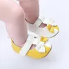 أول مشاة طفل طفلة أحذية Bowknot Toddler Girls Casual Stoddler Soft Soled Princess Walking 0-18m