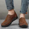 Dress Shoes Men Loafers Casual Shoes Breathable Men Sneakers Male Light Outdoor Walking Flat Footwear Casual Sneakers Men Shoes 230302