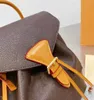 MONTSOURIS Zaino louiseits Zaini firmati Vintage Monograms Empreinte Canvas Zaini in pelle borsa viutonits Borse con fibbia e coulisse di alta qualità