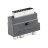 21Pin Scart Adapter AV-blok tot 3 RCA Phono Composite S-Video met in/uit-schakelaar