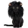 Katzenkostüme Langlebige Löwenmähne-Perücke Design Kostümzubehör Party Haustierbedarf Cosplay Kopfbedeckung für
