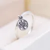 Nuovo anello per albero genealogico in argento sterling 925 Fit Pandora Jewelry Engagement Wedding Lovers Fashion Ring