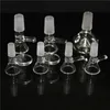 hookahs Glass Bong Bowl with Thick Pyrex Clear Glass Sheet Handle 14mm 10mm Male Bowls for Oil Rig Glass Bongs Smoking Water Pipe