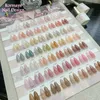 Rormays 56 Farben Set Gelee Gel Nagellack Transluzente Haut Semi Permanent Gel Lack UV LED 15ML Nagel Salon Gel Fabrik Großhandel