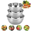 Bowls Stainless Steel Salad With Lid Anti-scald Mixing Bowl DIY Cake Bread Mixer Kitchen Utensil Cooking Tools WF