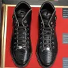 Fashion man Casual schoenen Luxe designer Sneaker echt lederen mesh Pointed Toe Race Runner Shoes Outdoors Trainers MKJK RH8000008