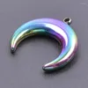 Charms 1/3st Silver Color Moon Crescent Planet Pendant Fashion Alloy Star Universe Night Sky Gold Tone Charm för DIY smycken Making