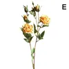 Decoratieve bloemen kransen enkele 5- Xinyi Rose dromerige tak zijde kunstmatige kerstdecor bruiloft diy artificals home z0z3