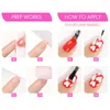 Zestawy do paznokci LilyCute 6pcs/Set Gel Poliski Zestaw Pędzel Kolny obraz Vernis Półprzepustny brokat UV