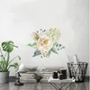 Wall Stickers Qcc18 Flower Sticker Home Decoration Living Room Children's Refrigerator Computer Decal