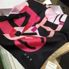 Brand Shek Scarf Counter New Twill Silk Camellia Match Scarf Band Band Luxury Designer Girls Print Châous Love Love Gifts Access6151050