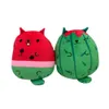 Nieuwe schattige bureaublad pluche poppen gedrukte kat plushpillow pop decoratief pluche speelgoed gratis DHL of ups