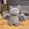 24 centimetri Del Fumetto Pipistrello Giocattoli di Peluche Morbido Animale Farcito Bambola Pipistrello Sonno Del Bambino Giocattoli per I Bambini Bambini Ragazze Ragazzi Divertente Regalo Di Compleanno Decor LA540