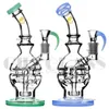 10.3 pulgadas cachimbas Dab rig Bong Fab huevo Bongs tubería de agua tubos de vidrio cráneo embriagador plataformas petrolíferas cera accesorios para fumar