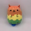 New Cute Desktop Pet Plush Dolls Printed Cat PlushPillow Doll Decorative Plush Toy Free DHL or UPS