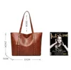 HBP Fashion Women's Bag Shopping Handväska fast färg Tassel axelväska