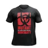 Męskie koszulki męskie bawełniany koszulka o krótkim rękawie o szkiełku sportowy sucha marka szczupła koszula kulturystyka fitness Ubranie 230303