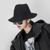 Wide Brim Hats Bucket Mens Owen Seak Gothic Autumn Fishing Black Road Random Womens Rain 230303