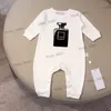 Bébé filles garçons à manches longues barboteuse coton combinaison combishort nouveau-né bébé princesse une pièce mignon infantile barboteuses enfants vêtements