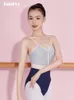 Scene Wear Adult Ballet Dance Clothes Professional Gymnastics Bodysuit Women's Sling Performance Dancewear Yoga Suit W22588