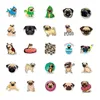 Cadeau cadeau MX / 50pcs autocollant de chien pour planificateur scrapbooking papeterie décalcomanies imperméables ordinateur portable enfant