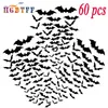 Party Decoration Halloween Leveringen Decoraties Window Decor Scary Bats Wall Decal Sticker Bar Club Horror House