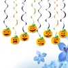 Festdekoration halloween hängande virvel virvlar pumpa dekorationer tak spiral streamers virvel dekor prydnad virvel