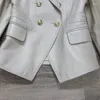 レディースレザー本物のジャケット女性コートスプリングスーツ服ターンダウン襟二重腹スタイルのリアルシープスキンアウターウェア
