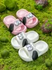 Slipper 2023 New Puppy Children's Slippers Non-slip EVA Boys And Girls Wear Cartoon Baby Slippers Inside Outdoor Kis Anti Slip Slippers T230302