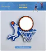 Fan Basketball Basket Basket Basket Basket Basket Basket Basket Basket Basket Basketball Modern Camera da letto moderno illuminazione con applique