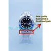 2023 New Wristwatch 40mm Sapphire Glass Date Window Automatic Asia 2813 Movement Jubilee Fine Steel Strap Ceramic Bezel Mens Watch Gifts