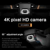 Intelligent Uav V4 Rc Drone 4k HD Wide Angle Camera 1080P WiFi fpv Drone Dual Camera Quadcopter Realtime transmission Helicopter Toys 230303