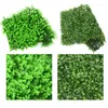 Flores decorativas 40 60 cm de planta artificial gramados paisagem capitão micro acessórios de parede fundo decoração de jardim de relva falsa