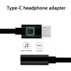 Type-C USB-C男性から3.5mmのイヤホンケーブルアダプターAUXオーディオSAMSUNGの女性ジャックノート10 20プラス